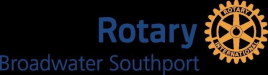 Broadwater Southport Rotary logo